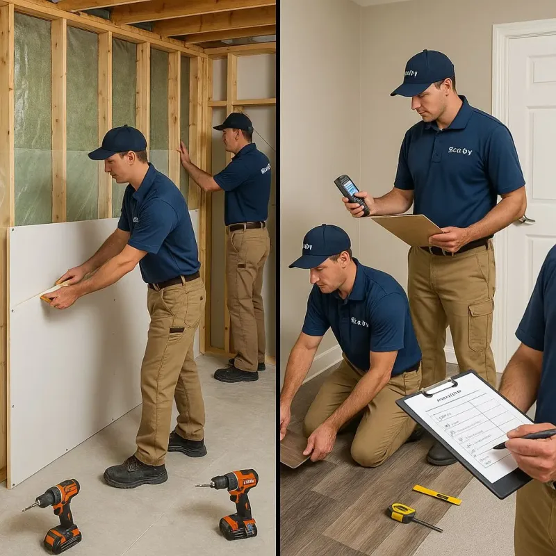 Repairs and Reconstruction process in Blount County, AL